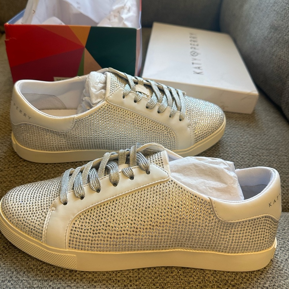 Katy Perry Rhinestone Sneakers - Picture 2 of 5